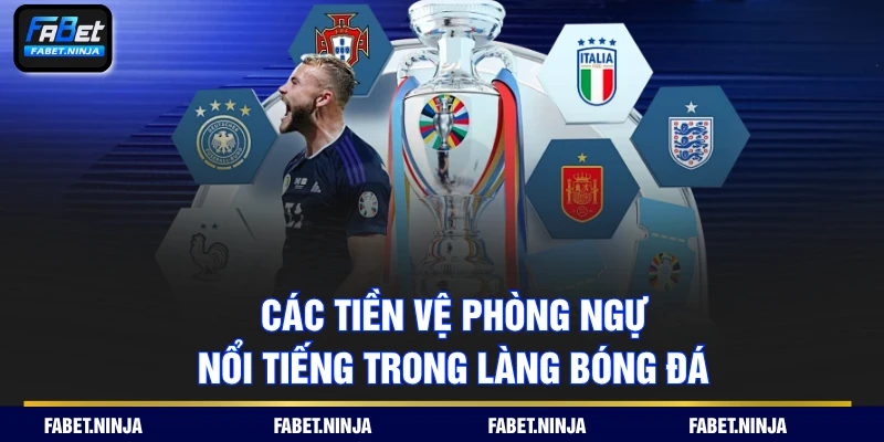 Các tiền vệ phòng ngự nổi tiếng trong làng bóng đá