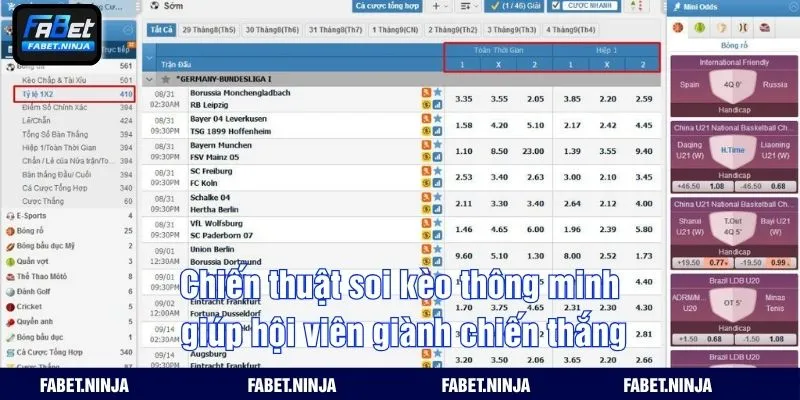 Chiến thuật soi kèo thông minh giúp hội viên giành chiến thắng