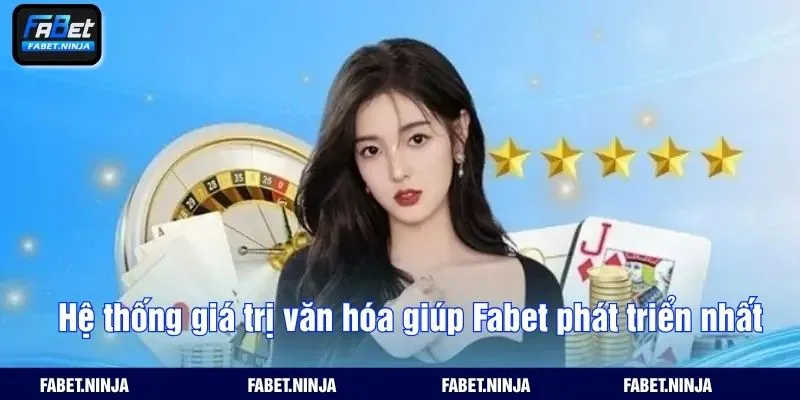 Hệ thống giá trị văn hóa giúp Fabet phát triển nhất