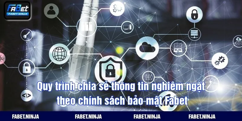 Quy trình chia sẻ thông tin nghiêm ngặt theo chính sách bảo mật Fabet