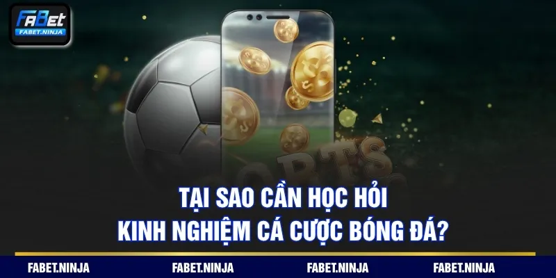 Tại sao cần học hỏi kinh nghiệm cá cược bóng đá?