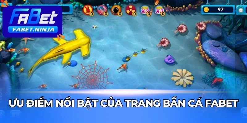 Bắn cá Fabet sở hữu đồ họa đẹp và nhiều phòng