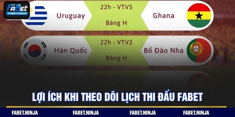 Người chơi theo dõi lịch trận đấu thể thao cập nhật mỗi ngày